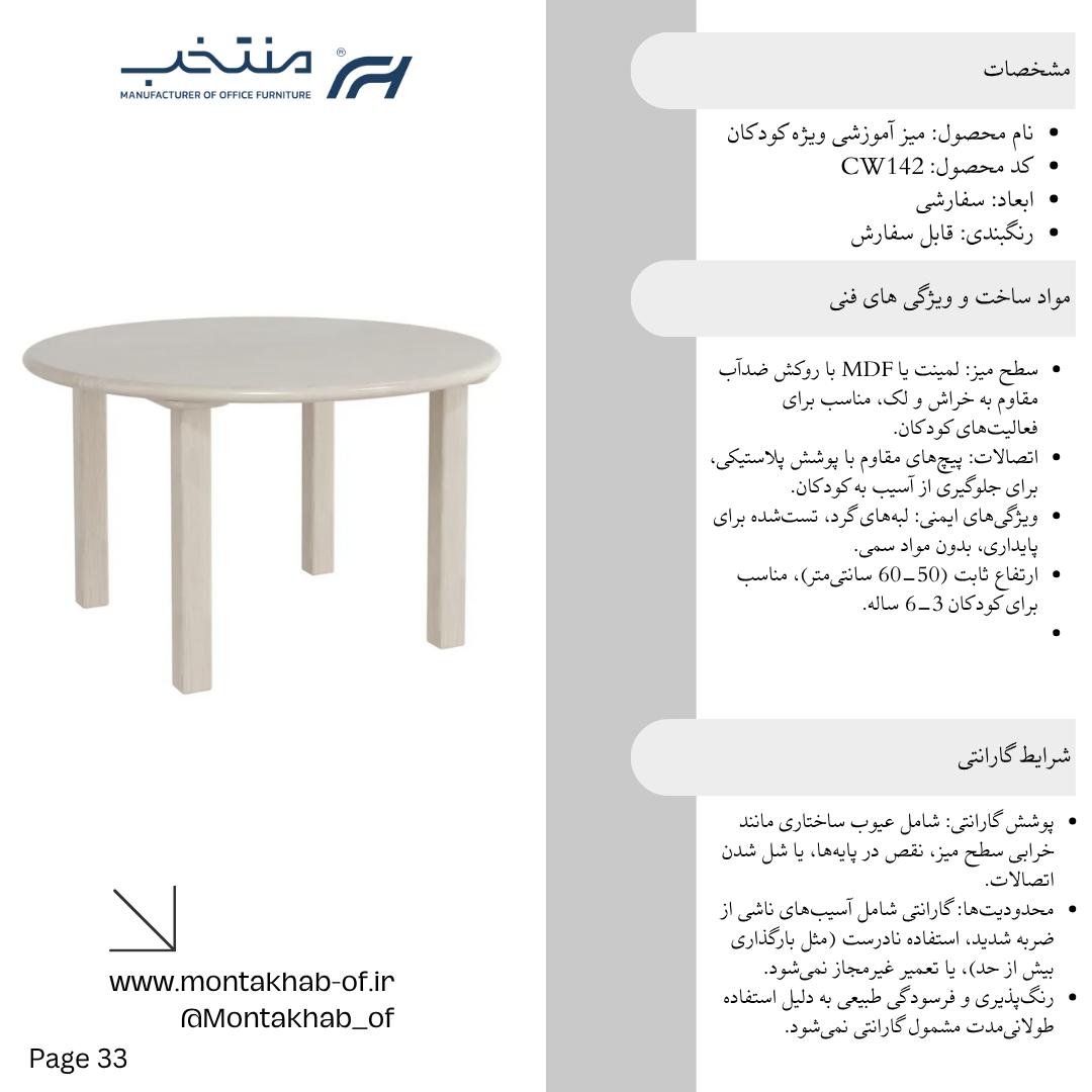 میز آموزشی ویژه کودکان